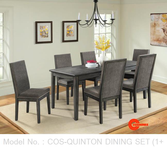 COS-QUINTON DINING SET (1+6)